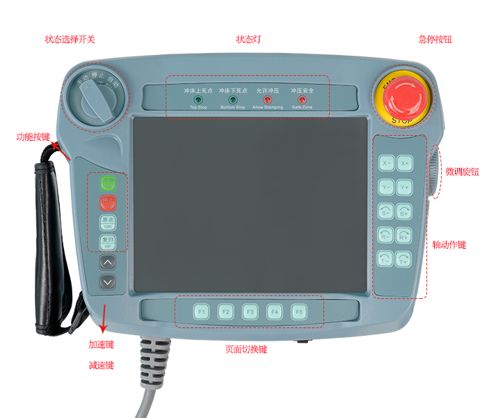 沖壓機械手控制系統手控器 沖壓機械手控制系統手控器